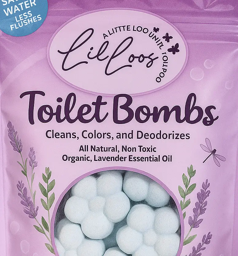Lavender Toilet Bomb