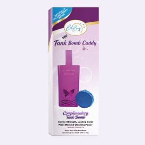 70g Tank Bomb Caddy, Drop In Toilet Bowl Freshener - Lavender