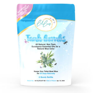 70g Tank Bomb Refills,  Drop In Toilet Bowl Freshener, 2 Count Pack- Eucalyptus